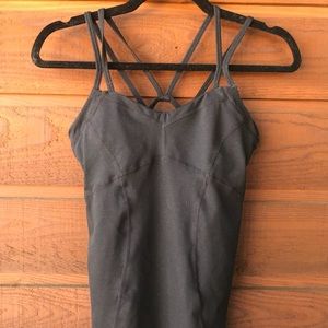 Zella (Nordstrom) cross back athletic tank top
